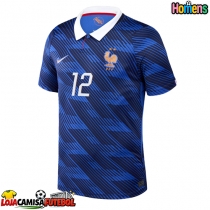 Camisa de Futebol França Randal Kolo Muani #12 Equipamento Principal Mundo 2026 Manga Curta